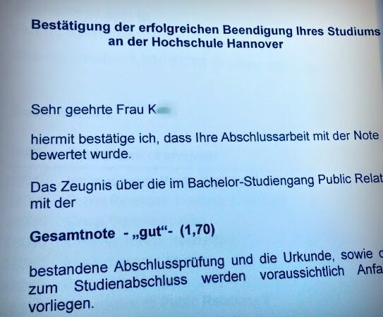 Zurück in Hannover und fast schon wieder weg Image