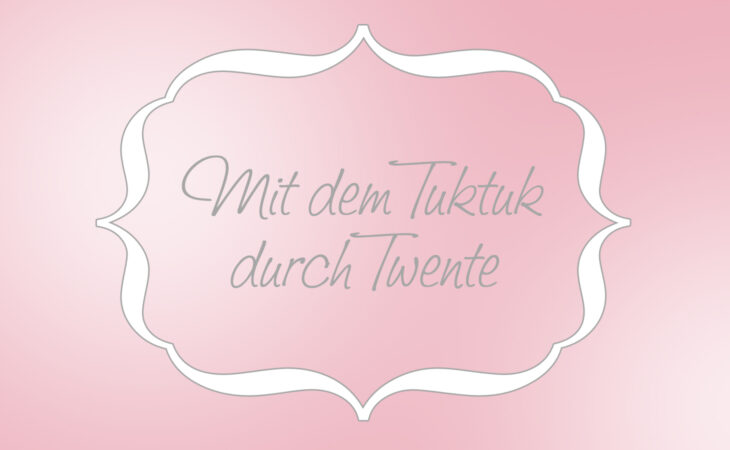 Mit dem Tuktuk durch Twente Image